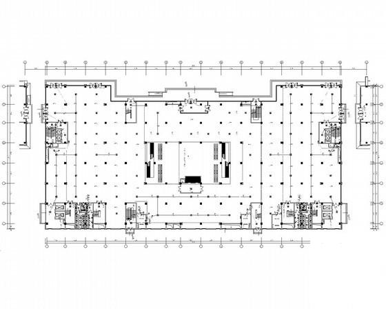 商业综合楼电气CAD施工图纸（甲级院设计）(消防联动控制系统) - 1