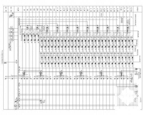 33层高档住宅楼带底商和人防电气CAD施工图纸（甲级院设计）(控制箱原理图) - 4