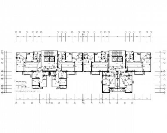 32层住宅楼带人防电气CAD施工图纸（甲级院设计）(控制箱原理图) - 3