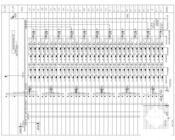 32层住宅楼带人防电气CAD施工图纸（甲级院设计）(控制箱原理图) - 4