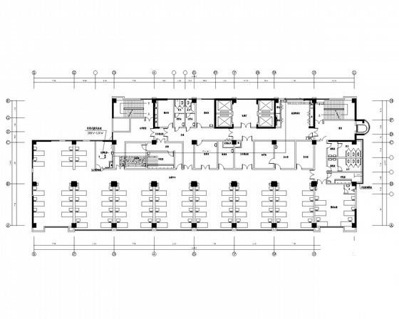 医院16层病房楼智能化弱电系统工程电气CAD施工图纸 - 3