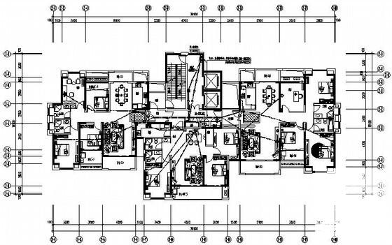27层住宅楼电气CAD施工图纸 - 3