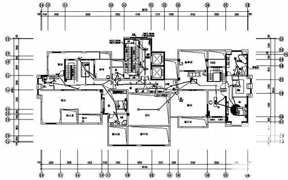 27层住宅楼电气CAD施工图纸 - 4