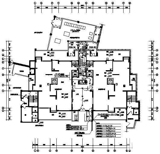 度假区高层住宅楼电气CAD施工图纸（一级负荷） - 2