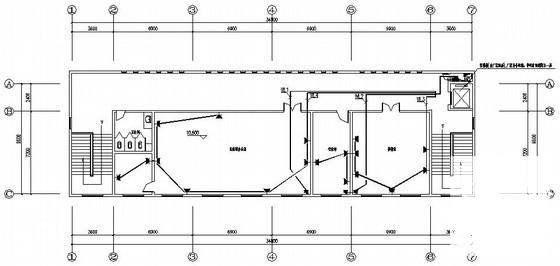 公司办公楼电气设计CAD施工图纸 - 3