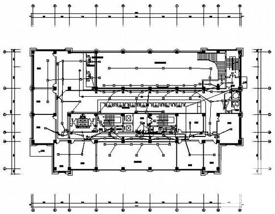 11层办公大楼电气设计CAD施工图纸 - 3