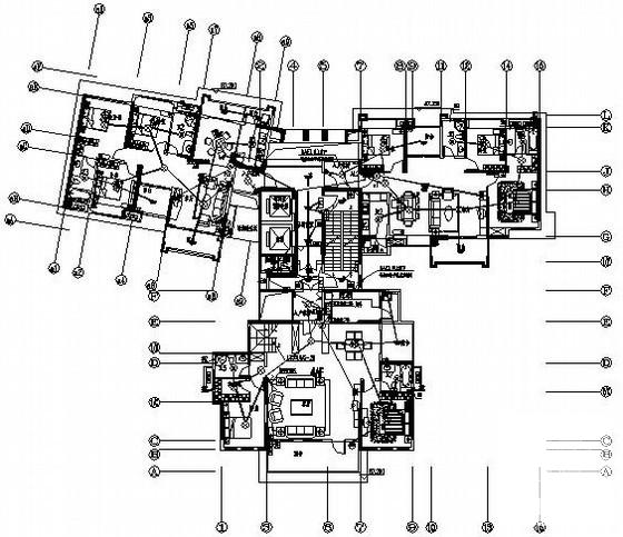 32层住宅楼电气CAD施工图纸 - 2