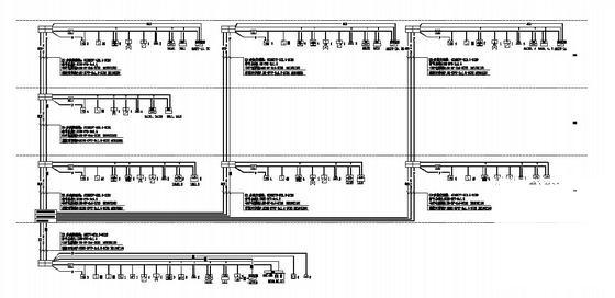 物流中心3层仓库电气CAD施工图纸(综合布线系统) - 4