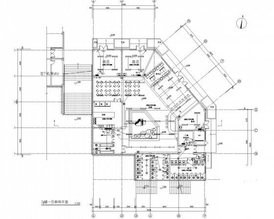 最新小型商业电气施工图纸（甲级设计院） - 2