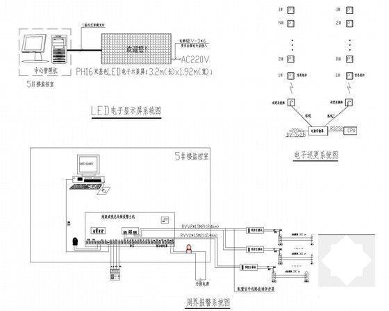 33层住宅楼电气CAD施工图纸(消防报警及联动) - 5