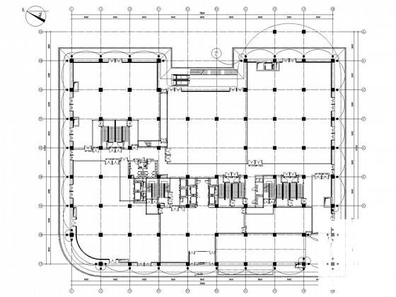 商业广场建筑泛光照明工程电气施工图纸(平面布置图) - 3