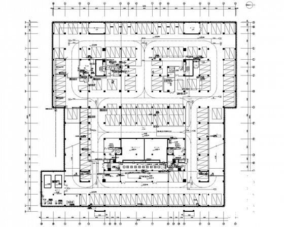 8层大学图书馆电气CAD施工图纸（知名设计院）(安全防范系统) - 3