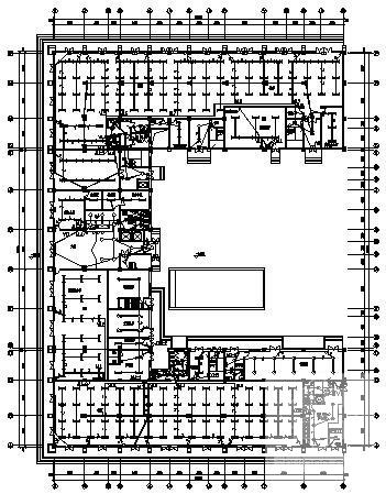 4层招待所电气CAD施工图纸 - 1