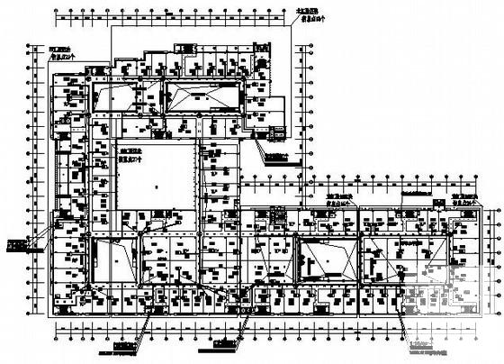 4层商场移动管线工程电气CAD施工图纸(系统图) - 2