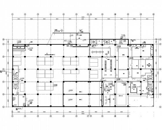 10层厂房电气CAD施工图纸（详细的防雷说明） - 1