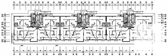 18层住宅楼电气CAD施工图纸(火灾自动报警) - 3