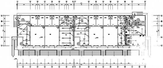 地上6层地下1层商住综合楼电气CAD施工图纸(火灾自动报警) - 1