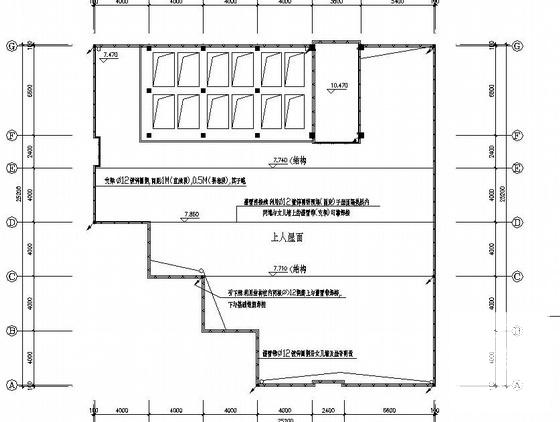 两层办公楼电气CAD施工图纸(照明配电系统) - 3