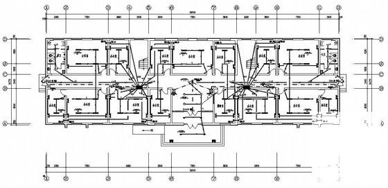 公司3层办公楼电气CAD施工图纸 - 1