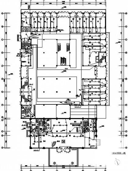 17层高层宾馆电气CAD施工图纸(防雷接地系统) - 1