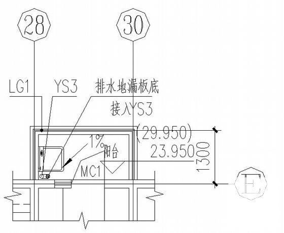 县11层住宅楼给排水CAD图纸 - 4