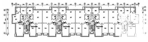11层住宅楼电气设计CAD施工图纸(防雷接地系统) - 2