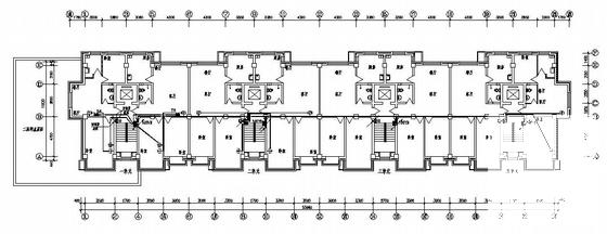 11层住宅楼电气设计CAD施工图纸(防雷接地系统) - 4
