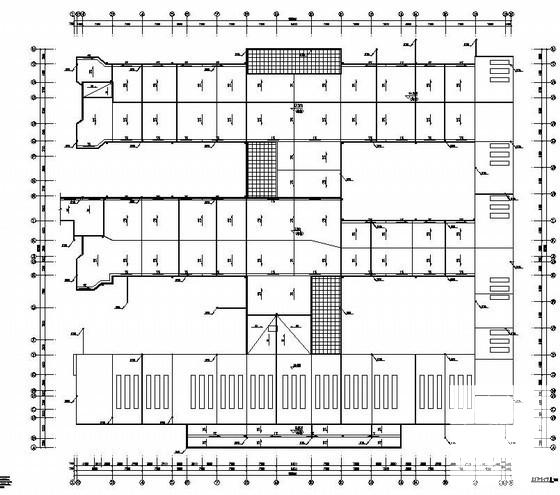 医院4层门诊医技楼电气CAD施工图纸(防雷接地系统) - 2