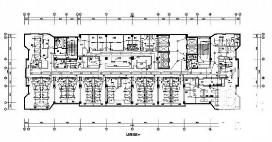 医院19层病房综合楼电气CAD施工图纸(防雷接地系统) - 1