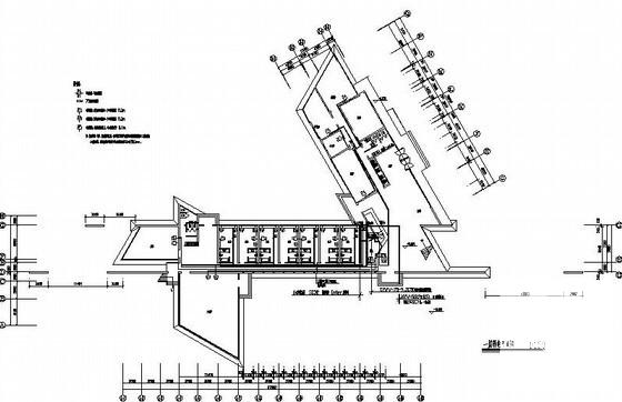 管理中心2层大楼办公楼电气CAD施工图纸(防雷接地系统) - 4
