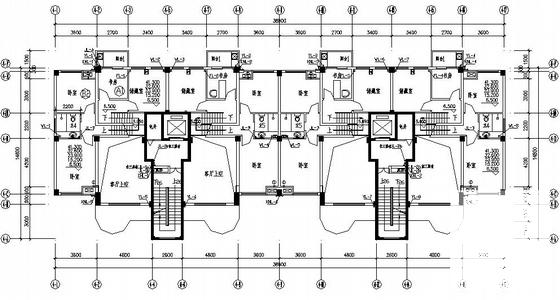 18层住宅楼给排水CAD图纸 - 1