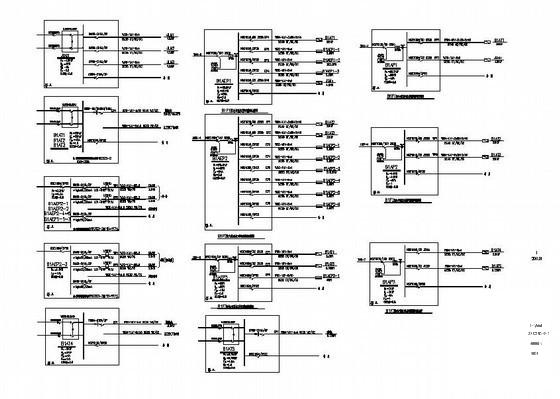 软件园办公楼电气设计CAD施工图纸(消防联动控制系统) - 3