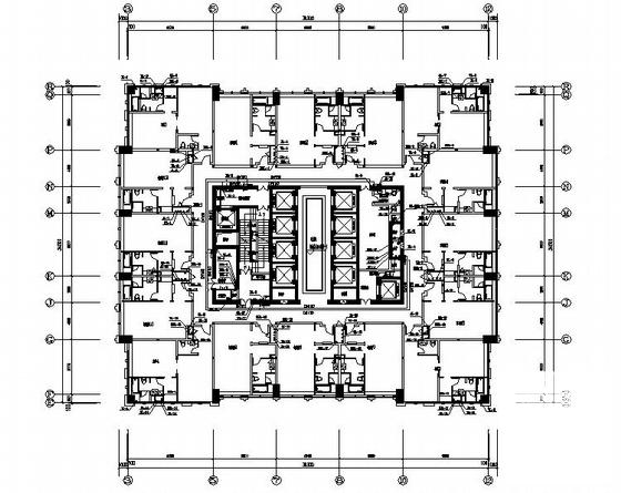 超高层五星级酒店给排水CAD图纸 - 2
