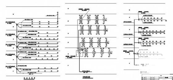 公司5层综合办公楼电气CAD施工图纸(计算机网络系统) - 4