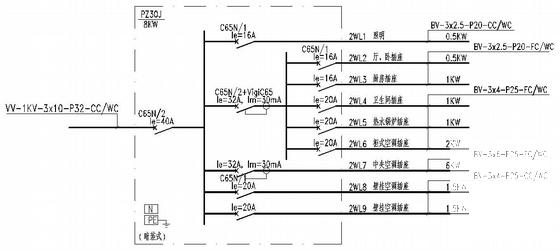 26层住宅楼电气CAD施工图纸(防雷接地系统) - 4