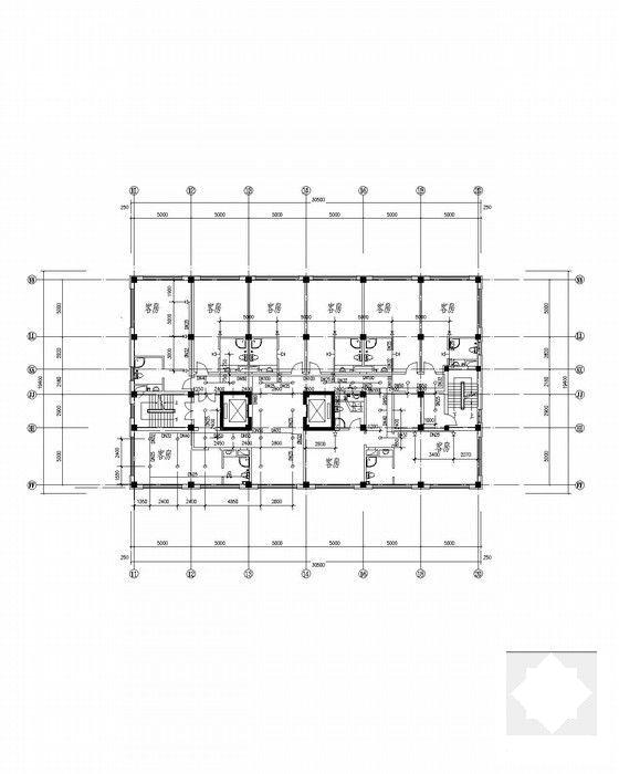 6层大型体育公园会所给排水CAD图纸 - 5