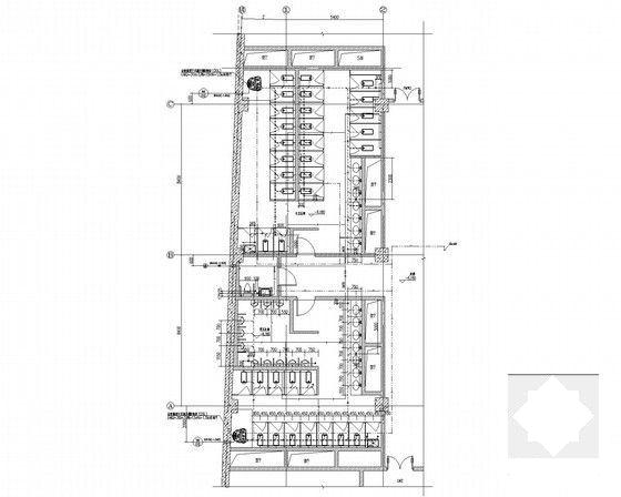 2层大型地下购物广场给排水CAD图纸 - 4