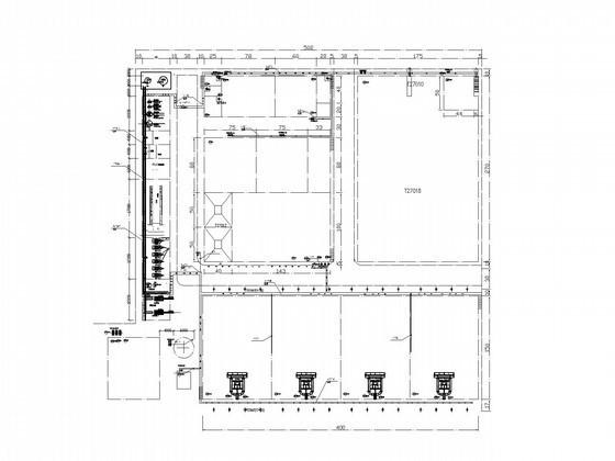 单层钢结构化工厂污水处理电气设计CAD图纸 - 1