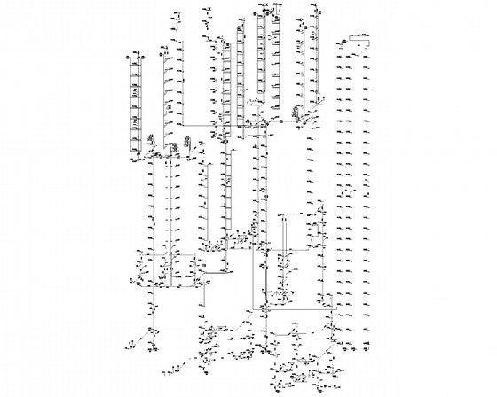 高层综合建筑给排水CAD图纸 - 4
