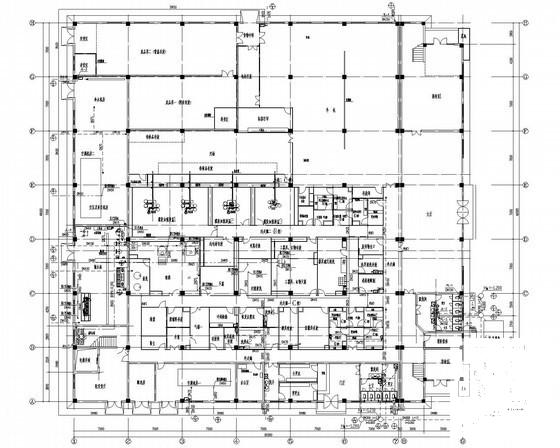 2层办公楼建筑给排水CAD图纸（办公楼、综合仓库） - 1