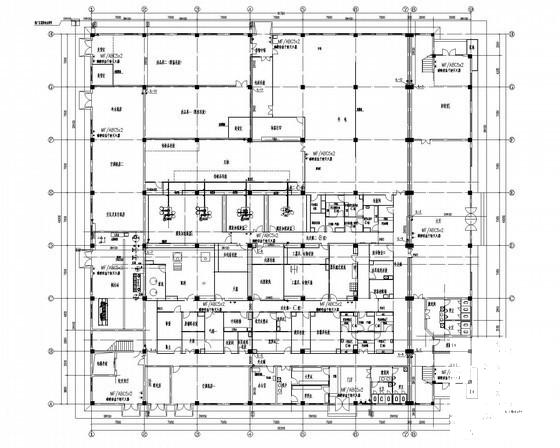 2层办公楼建筑给排水CAD图纸（办公楼、综合仓库） - 2