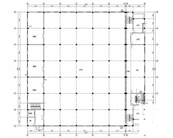 2层办公楼建筑给排水CAD图纸（办公楼、综合仓库） - 3