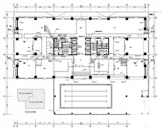 24层大型国际商业广场给排水CAD图纸 - 2