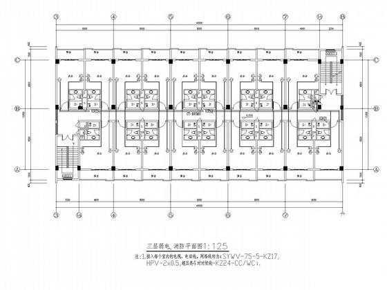 10万平汽车客运站电气CAD施工图纸（甲级设计院） - 2