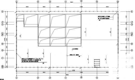 热电厂2层食堂电气CAD施工图纸(防雷接地系统) - 2