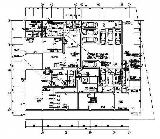上9层地下1层住宅楼电气CAD施工图纸(防雷接地系统) - 2