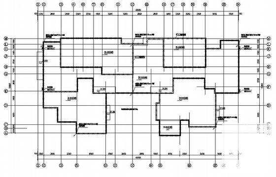 10层住宅楼电气CAD施工图纸(防雷接地系统) - 3