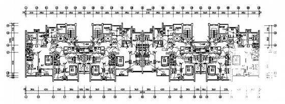 上30层地下1层住宅楼电气CAD施工图纸(火灾自动报警系统) - 1