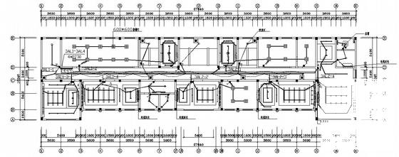 污水处理厂4层综合楼电气CAD施工图纸(建筑面积) - 1