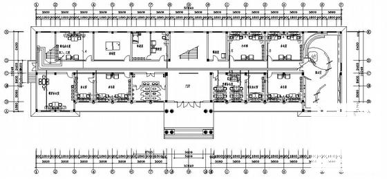 污水处理厂4层综合楼电气CAD施工图纸(建筑面积) - 3